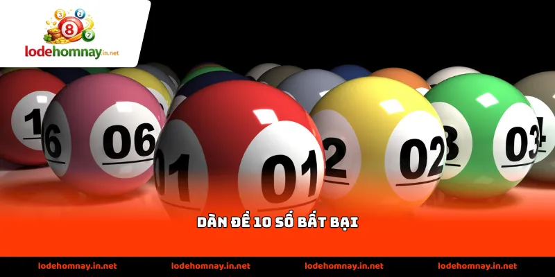dàn đề 10 số bất bại