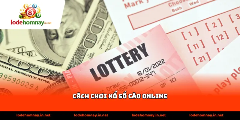 cách chơi xổ số cào online